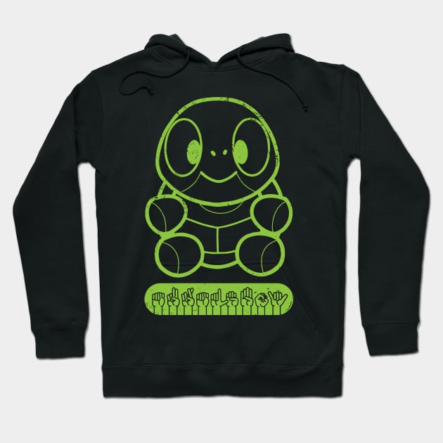 Turtleboy in ASL Hoodie by Yue